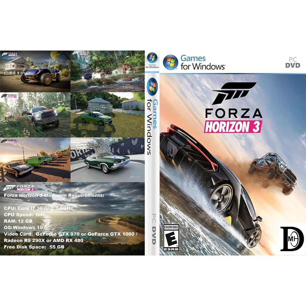 Egyptian pc gamers - Forza.Horizon.3-CODEX (Size: 60.41 GB