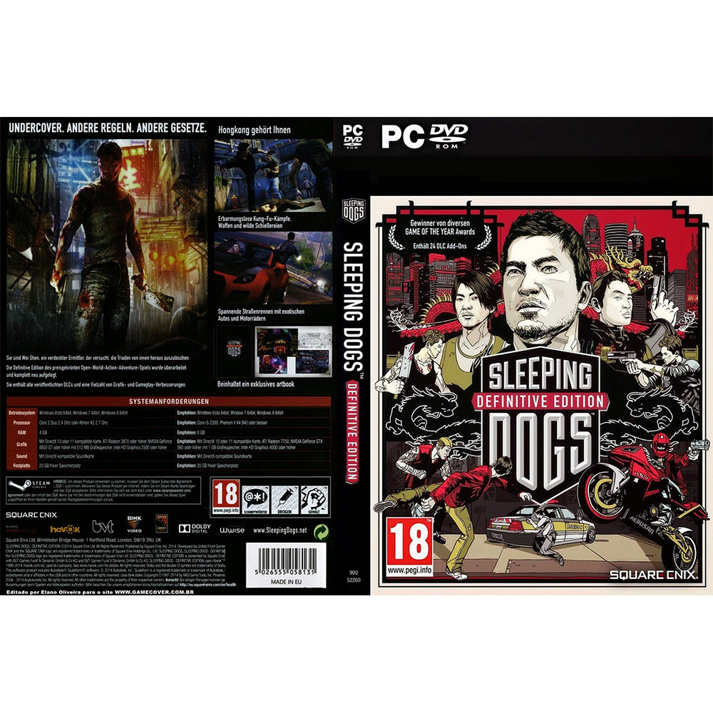 Sleeping Dogs Definitive Edition - PC