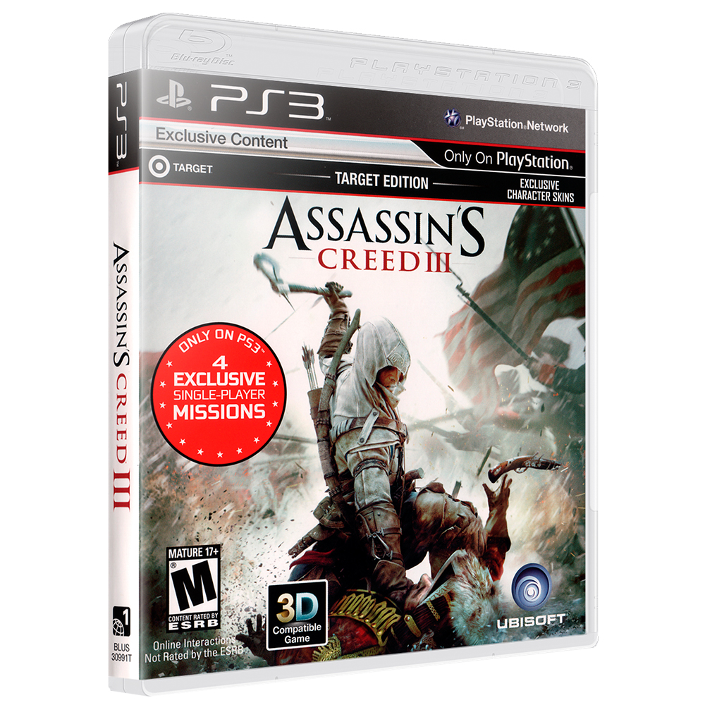 Управление assassins creed 3 ps3